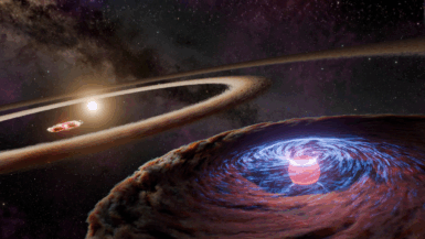 Un bébé planète capturé en photo autour d'une étoile pour la première fois émerveille les astronomes