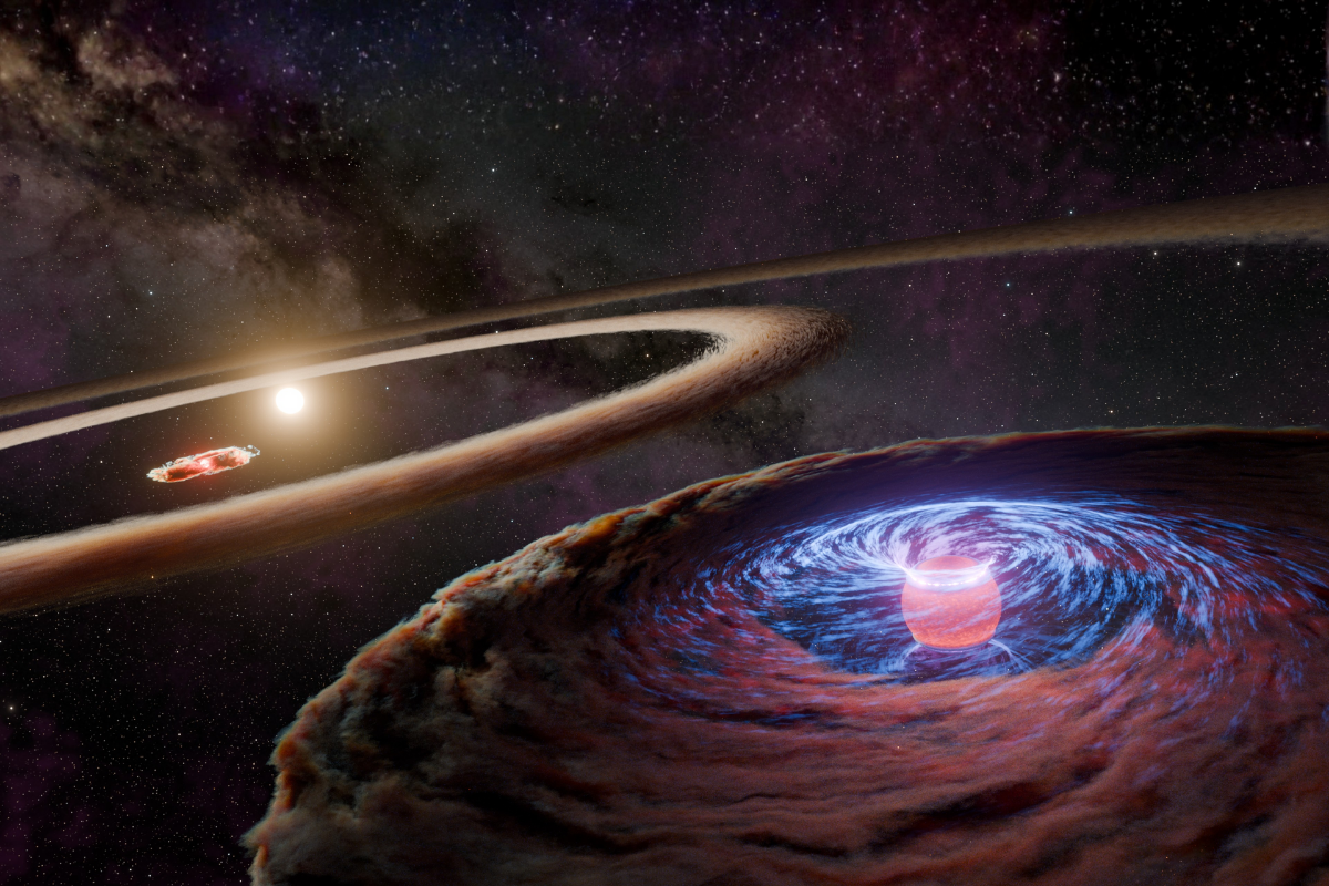 Un bébé planète capturé en photo autour d'une étoile pour la première fois émerveille les astronomes