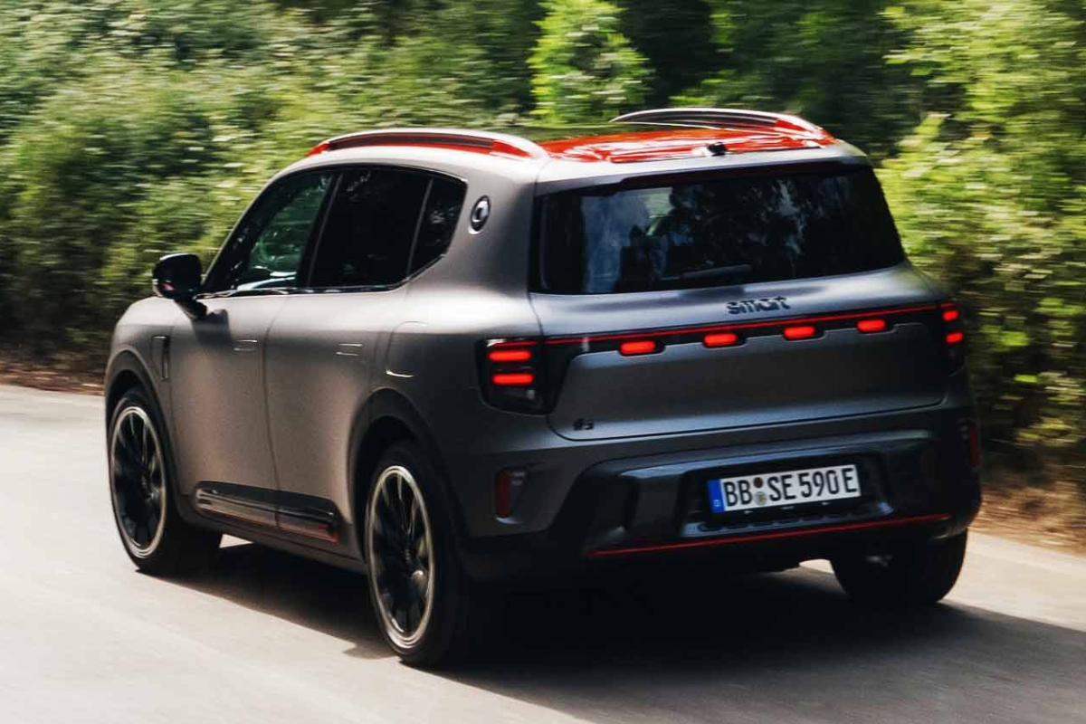 La Smart #5 débarque au Royaume-Uni et suscite déjà la curiosité des automobilistes